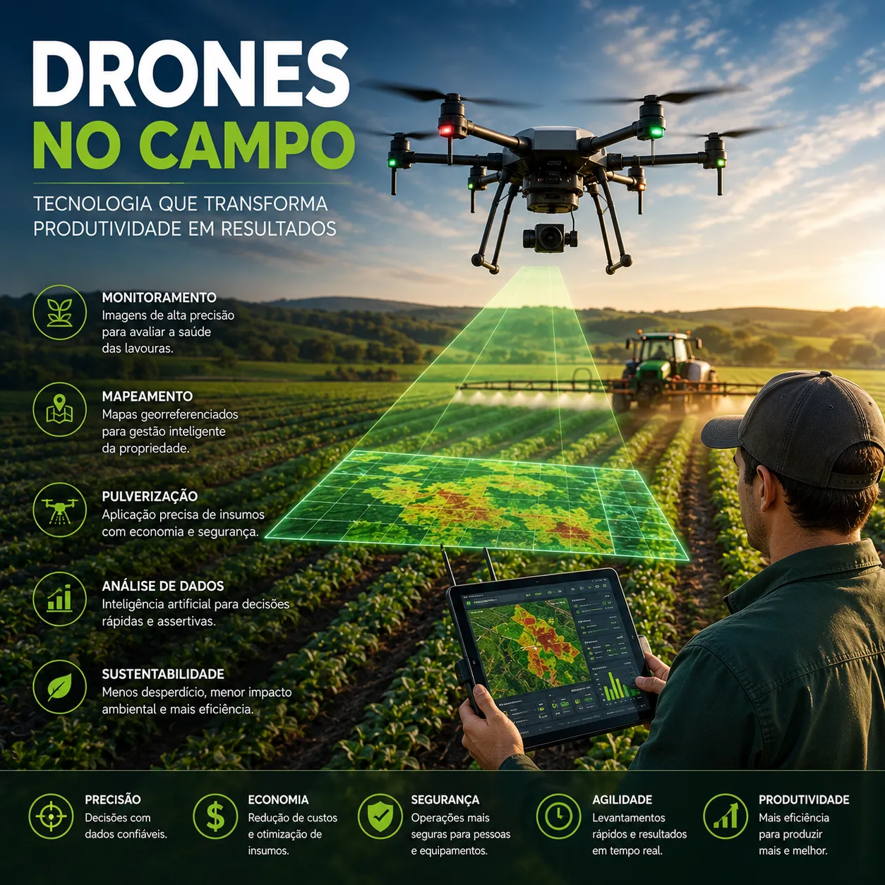 Drones no Campo