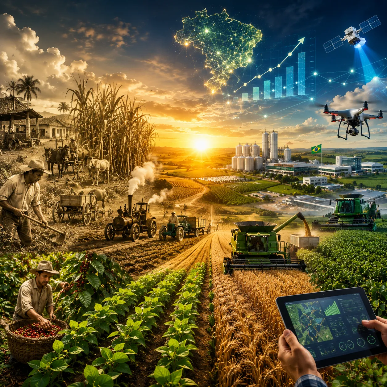 A História do Agro Brasileiro