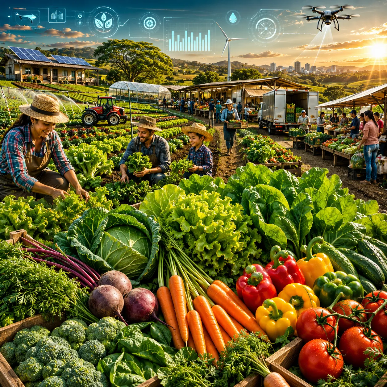 Hortaliças e Agricultura Familiar