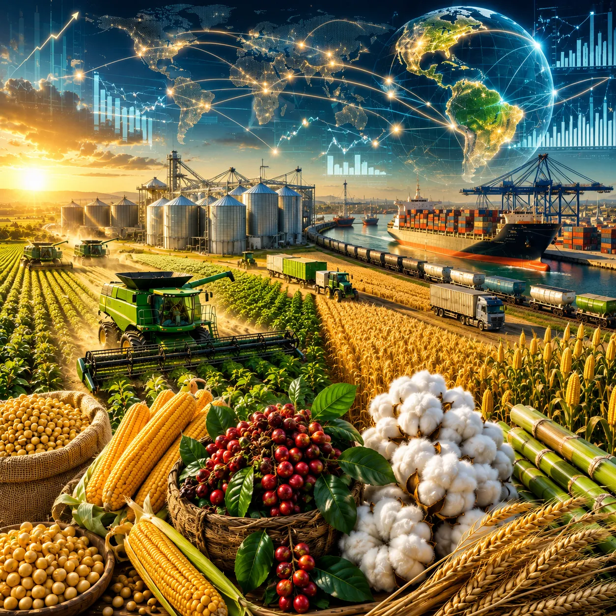 O que são Commodities Agrícolas