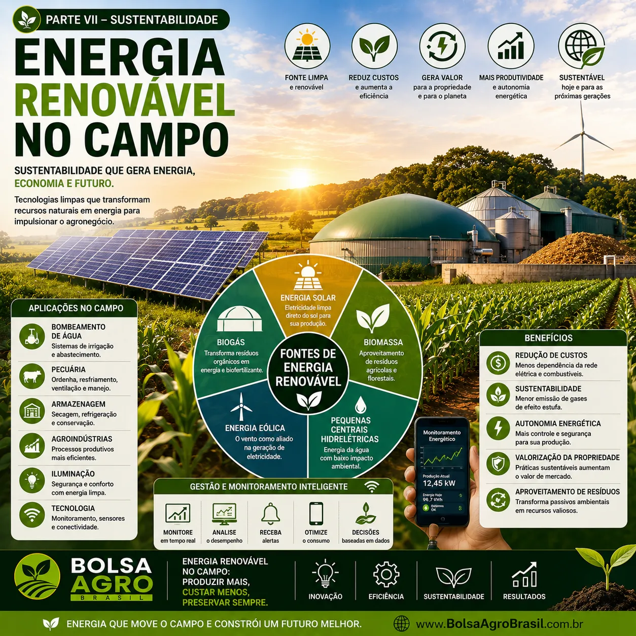Energia Renovável no Campo